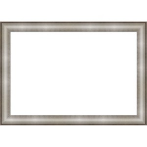 Amanti Art Imperial Silver Framed Dry Erase Magnetic Board - 1 of 4