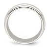 Black Bow Jewelry 7mm Sterling Silver Double Milgrain Edge Comfort Fit Band - 2 of 4