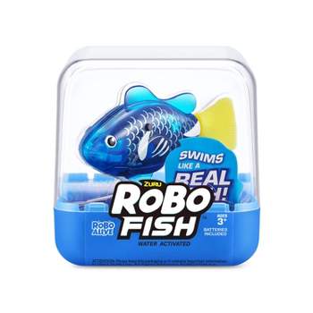 Robo Fish Series 3 Robotic Swimming Fish Pet Toy - Blue by ZURU