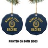 Murray State University Racers Logo Porcelain Scalloped Holiday Christmas Tree Ornament - 2 of 4