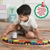 Wooden Train Set 12 PCS – Wooden Track Train Toys for Toddlers - Magnetic Train Cars Set is Compatible with All Major Brands - Play22Usa - 4 of 4