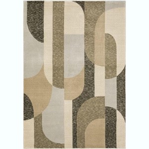 Oriental Weavers Strada STR02 Brown/ Beige Indoor Area Rug - 3'3" x 5'2" - 1 of 1