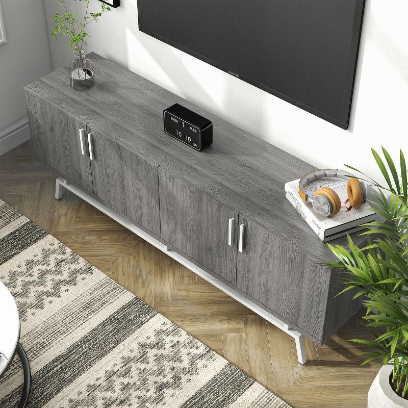 Micke Storage TV Stand for TVs up to 65" - miBasics, 4 of 9