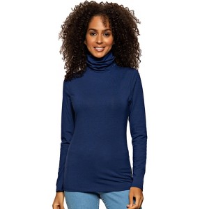 Felina | Long Sleeve Cotton Modal Turtleneck | Base Layer - 1 of 1