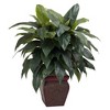 Nearly Natural Cordyline with Decorative Vase Artificial Plant - 2 of 3
