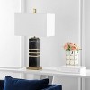 Jaxton Table Lamp - 27.5 Inch Height - TBL4007 - White/Gold - Safavieh - 2 of 4
