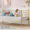 Acekool Twin Daybed, Metal Sofa Bed Frame with Steel Slats, Space-Saving Guest Bed for Bedroom - 4 of 4