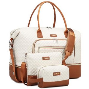 Generic Weekender Bags for Women, Travel Duffle Bag Carry On Overnight Bag wit - 1 of 4