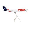 Fokker F100 Commercial Aircraft "TAM Linhas Aereas" White with Blue Tail "Gemini 200" 1/200 Diecast Model Airplane by GeminiJets - 2 of 3