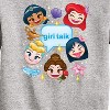 Boys' - Disney - Princess Girl Talk Graphic Long Sleeve Fleece Sweatshirt - 2 of 4