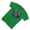 Boys Minecraft Video Game T-Shirt - Black and Green Creeper Face - Official Minecraft Shirt - 4 of 4