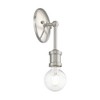 Livex Lighting Lansdale 1 - Light Vanity in  Brushed Nickel - 3 of 4