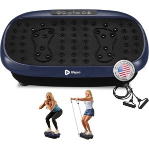 Lifepro HexaPlate Lite Vibration Plate Exercise Machine – Full-Body Vibrating Platform for Weight Loss, Recovery & Home Fitness Training - 1 of 4