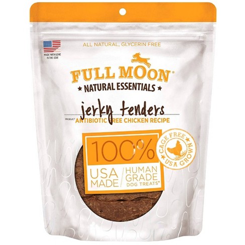 Full Moon Essentials Chicken Tenders Jerky Dog Treats 16oz Target