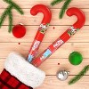 Kit Kat Milk Chocolate Wafer Filled Plastic Cane Christmas Candy Miniatures - 1.8oz - 3 of 4