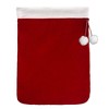 28" Deluxe Santa Bag with Faux Fur Cuff Red/White - Haute Décor - 2 of 3