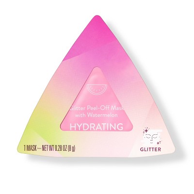 Glitter Peel Off Hydrating Pod Mask - Watermelon - 0.28oz