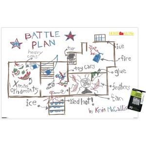 Trends International Home Alone (1990) - Battle Plan Unframed Wall Poster Prints - 1 of 4