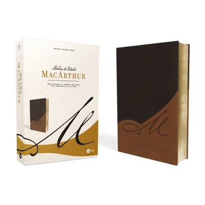 Biblia de Estudio MacArthur-Rvr 1960 - by  John F MacArthur (Leather Bound)