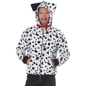 California Costumes Dalmatian Hoodie Adult Costume, Large/X-Large - 1 of 2