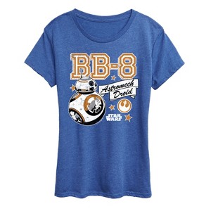 Women's - Star Wars: The Force Awakens - BB8 Short Sleeve Graphic T-Shirt - 1 of 4