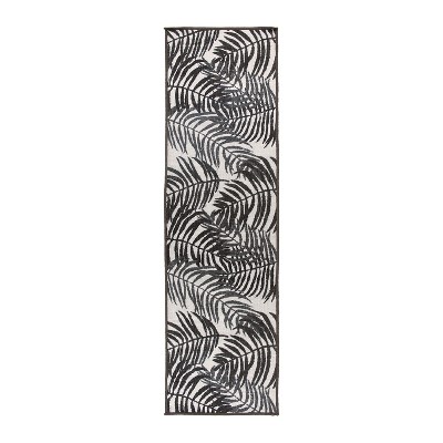 World Rug Gallery Floral Leaves Flatweave Indoor/Outdoor Area Rug