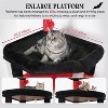 65in Tall Sturdy Goth Cat Tower for Multiple Indoor Cats, Big Cat Tree for Large Cat with 3 Enlarged Perches - 2 of 4