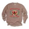 Simply Sage Market Women's Coquette Mistletoe Social Club Long Sleeve Garment Dyed Tee - 2 of 4