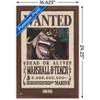 Trends International One Piece - Black Beard Wanted Poster Framed Wall Poster Prints - 3 of 4