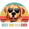 Men's Design By Humans Best Dog Dad Ever Golden Retriever By LuckyCharm99 T-Shirt - 2 of 2