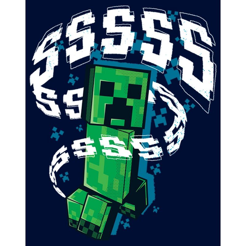 Boy's Minecraft SSSS Creeper T-Shirt, 2 of 5