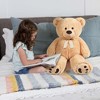 LotFancy 3 Feet Giant Teddy Bear Stuffed Animal, 39" Large Bear Plush Toy with Footprints - 4 of 4