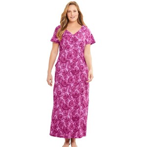 Avenue Body Ruche Maxi Gown - 1 of 4