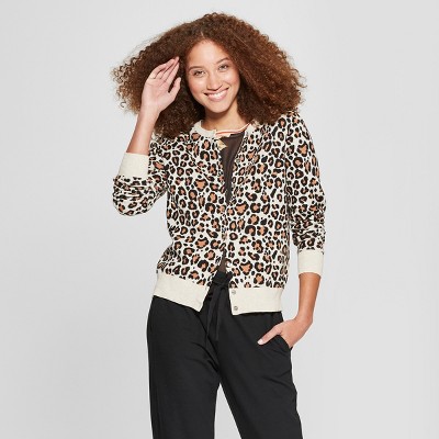 target leopard print cardigan