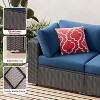ELJGET 7 Piece Patio Furniture Set Outdoor Wicker Conversation Sets All Weather PE Rattan Sectional Sofa Set with Cushions & Coffee Table - 4 of 4
