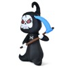 Tangkula 6FT Halloween Inflatable Ghost Outdoor Blow Up Decoration with LED Lights& Blower Blow Up Halloween Decoration - 2 of 4