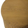 Maven Lane Dallas Round Side Table in Aged Natural - 3 of 4