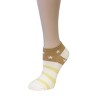 Wrapables Colorful No Show Ankle Socks (Set of 5), Stars and Stripes - 3 of 4