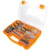 Aghana Digitals 34-Piece Metal & Iron Home Mechanic Tool Set with Toolbox, Individual Containers - 2 of 4