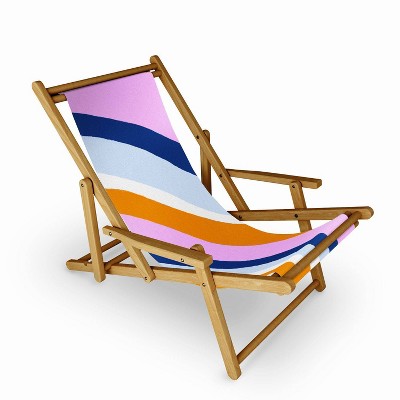 SunshineCanteen Canyon Stripes Sling Chair - Deny Designs