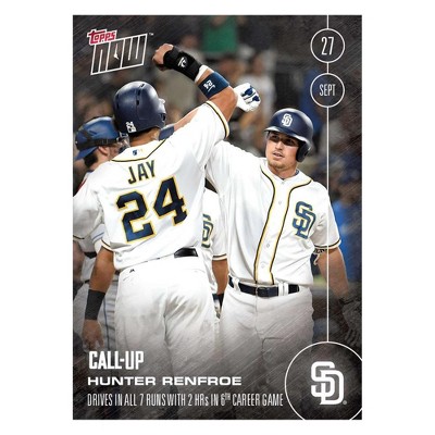 Topps MLB San Diego Padres Hunter Renfroe (Call-Up) #512 Topps NOW Trading Card
