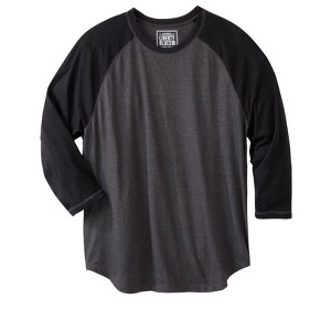 Liberty Blues by KingSize Men's Big & Tall Crewneck Raglan Tee - 1 of 4