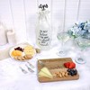 Pavilion Gift Company - Life Is Better With Friends - Birds 7 x 9 Inch Cutting Cheese Board, Set Of 4 Forks With Debossed Text - 3 of 4