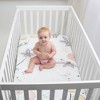 JumpOff Jo - 100% Cotton Fitted Crib Sheet, Super Soft, for Standard Crib Mattresses and Toddler Beds - 3 of 4