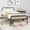 Costway Twin Size Metal Bed Frame Heavy Duty Mattress Foundation Under Bed Storage - 3 of 4