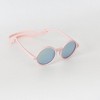 Tiny Twinkle Toddler Round Retro Polarized Flexible Sunglasses with Strap, Ages 0-48 months - 4 of 4