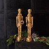 Melrose Holiday Nutcracker Statue (Set of 2) - 2 of 4