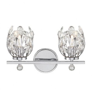 Savoy House Moreno 2 - Light Vanity in  Chrome - 1 of 4