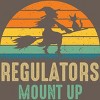Women's Design By Humans Regulators Mount Up Halloween Witch By RedBirdLS Racerback Tank Top - 2 of 3