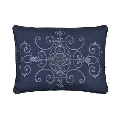 13"x18" Bensonhurst Oblong Decorative Throw Pillow Blue - Vue